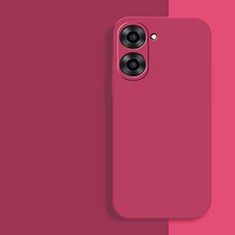 Custodia Silicone Ultra Sottile Morbida 360 Gradi Cover YK2 per Realme 10S 5G Rosa Caldo