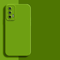 Custodia Silicone Ultra Sottile Morbida 360 Gradi Cover YK2 per Realme Q3 Pro 5G Verde