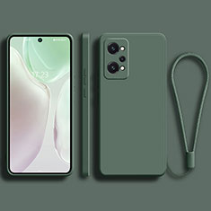 Custodia Silicone Ultra Sottile Morbida 360 Gradi Cover YK2 per Realme Q5 Pro 5G Verde