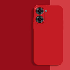 Custodia Silicone Ultra Sottile Morbida 360 Gradi Cover YK2 per Realme V30 5G Rosso