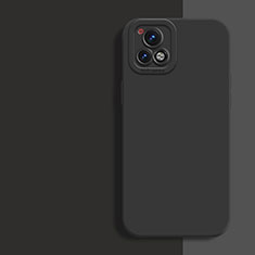 Custodia Silicone Ultra Sottile Morbida 360 Gradi Cover YK2 per Vivo Y72 India Nero