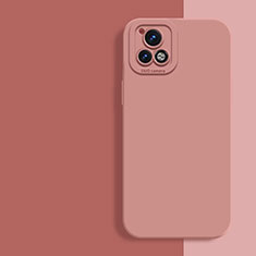 Custodia Silicone Ultra Sottile Morbida 360 Gradi Cover YK2 per Vivo Y72 India Rosa