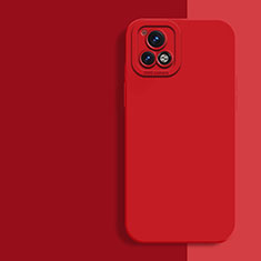 Custodia Silicone Ultra Sottile Morbida 360 Gradi Cover YK2 per Vivo Y72 India Rosso