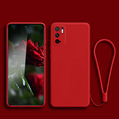 Custodia Silicone Ultra Sottile Morbida 360 Gradi Cover YK2 per Xiaomi POCO M3 Pro 5G Rosso