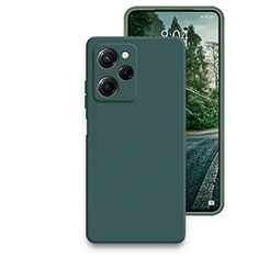 Custodia Silicone Ultra Sottile Morbida 360 Gradi Cover YK2 per Xiaomi Poco X5 Pro 5G Verde