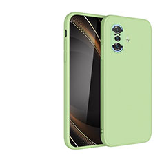 Custodia Silicone Ultra Sottile Morbida 360 Gradi Cover YK2 per Xiaomi Redmi K40 Gaming 5G Verde Pastello