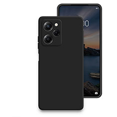 Custodia Silicone Ultra Sottile Morbida 360 Gradi Cover YK2 per Xiaomi Redmi Note 12 Pro Speed 5G Nero