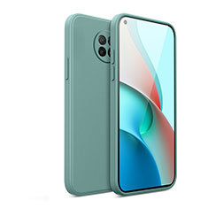 Custodia Silicone Ultra Sottile Morbida 360 Gradi Cover YK2 per Xiaomi Redmi Note 9 5G Verde