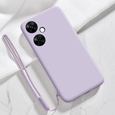 Custodia Silicone Ultra Sottile Morbida 360 Gradi Cover YK3 per OnePlus Nord CE 3 Lite 5G Lavanda