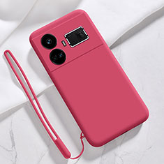 Custodia Silicone Ultra Sottile Morbida 360 Gradi Cover YK3 per Realme GT Neo5 240W 5G Rosa Caldo