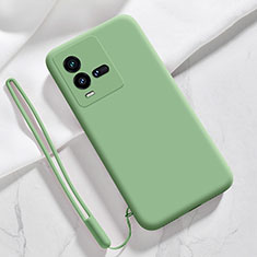 Custodia Silicone Ultra Sottile Morbida 360 Gradi Cover YK3 per Vivo iQOO 9T 5G Verde