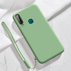 Custodia Silicone Ultra Sottile Morbida 360 Gradi Cover YK3 per Vivo Y11 Verde