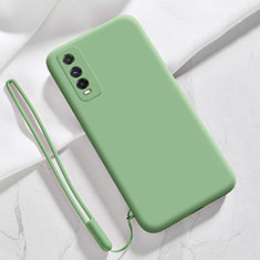 Custodia Silicone Ultra Sottile Morbida 360 Gradi Cover YK3 per Vivo Y50t Verde