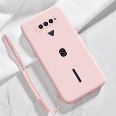 Custodia Silicone Ultra Sottile Morbida 360 Gradi Cover YK3 per Xiaomi Black Shark 4 5G Rosa