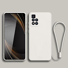 Custodia Silicone Ultra Sottile Morbida 360 Gradi Cover YK3 per Xiaomi Mi 11i 5G (2022) Bianco