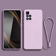 Custodia Silicone Ultra Sottile Morbida 360 Gradi Cover YK3 per Xiaomi Mi 11i 5G (2022) Lavanda