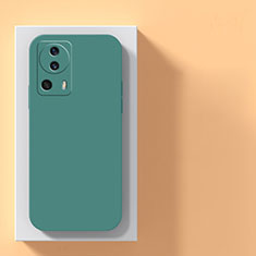 Custodia Silicone Ultra Sottile Morbida 360 Gradi Cover YK3 per Xiaomi Mi 13 Lite 5G Verde