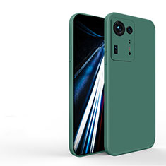 Custodia Silicone Ultra Sottile Morbida 360 Gradi Cover YK3 per Xiaomi Mi Mix 4 5G Verde Notte