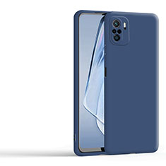 Custodia Silicone Ultra Sottile Morbida 360 Gradi Cover YK3 per Xiaomi Poco F3 5G Blu