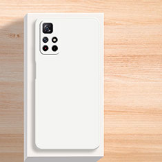 Custodia Silicone Ultra Sottile Morbida 360 Gradi Cover YK3 per Xiaomi Poco M4 Pro 5G Bianco