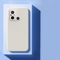 Custodia Silicone Ultra Sottile Morbida 360 Gradi Cover YK3 per Xiaomi Redmi 11A 4G Bianco