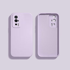 Custodia Silicone Ultra Sottile Morbida 360 Gradi Cover YK3 per Xiaomi Redmi K60 5G Lavanda