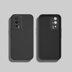 Custodia Silicone Ultra Sottile Morbida 360 Gradi Cover YK3 per Xiaomi Redmi K60 Pro 5G Nero