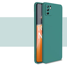 Custodia Silicone Ultra Sottile Morbida 360 Gradi Cover YK3 per Xiaomi Redmi Note 10 5G Verde