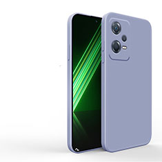 Custodia Silicone Ultra Sottile Morbida 360 Gradi Cover YK3 per Xiaomi Redmi Note 12 Pro+ Plus 5G Grigio Lavanda