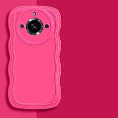 Custodia Silicone Ultra Sottile Morbida 360 Gradi Cover YK4 per Realme Narzo 60 5G Rosa Caldo