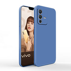 Custodia Silicone Ultra Sottile Morbida 360 Gradi Cover YK4 per Vivo V23 5G Blu