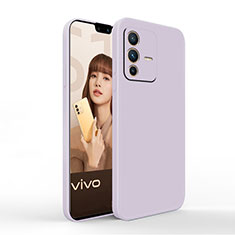 Custodia Silicone Ultra Sottile Morbida 360 Gradi Cover YK4 per Vivo V23 5G Lavanda