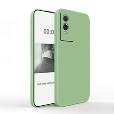 Custodia Silicone Ultra Sottile Morbida 360 Gradi Cover YK4 per Vivo Y74s 5G Verde