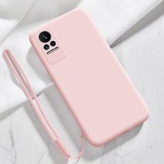 Custodia Silicone Ultra Sottile Morbida 360 Gradi Cover YK4 per Xiaomi Civi 1S 5G Rosa