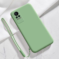 Custodia Silicone Ultra Sottile Morbida 360 Gradi Cover YK4 per Xiaomi Civi 1S 5G Verde Pastello