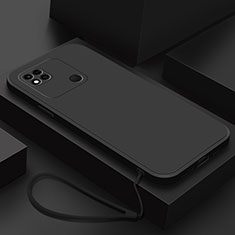 Custodia Silicone Ultra Sottile Morbida 360 Gradi Cover YK4 per Xiaomi POCO C3 Nero