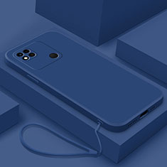 Custodia Silicone Ultra Sottile Morbida 360 Gradi Cover YK4 per Xiaomi POCO C31 Blu