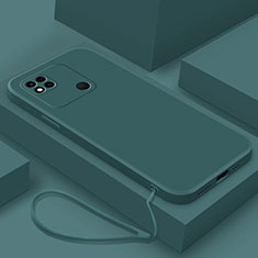 Custodia Silicone Ultra Sottile Morbida 360 Gradi Cover YK4 per Xiaomi POCO C31 Verde