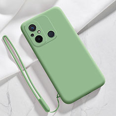 Custodia Silicone Ultra Sottile Morbida 360 Gradi Cover YK4 per Xiaomi Poco C55 Verde