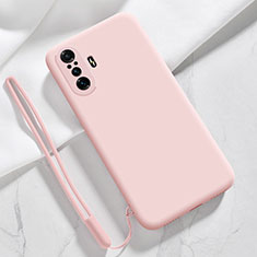 Custodia Silicone Ultra Sottile Morbida 360 Gradi Cover YK4 per Xiaomi Poco F3 GT 5G Rosa