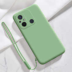 Custodia Silicone Ultra Sottile Morbida 360 Gradi Cover YK4 per Xiaomi Redmi 11A 4G Verde