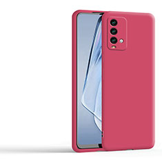 Custodia Silicone Ultra Sottile Morbida 360 Gradi Cover YK4 per Xiaomi Redmi 9 Power Rosa Caldo