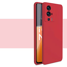 Custodia Silicone Ultra Sottile Morbida 360 Gradi Cover YK4 per Xiaomi Redmi K60 5G Rosso