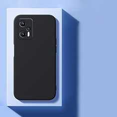 Custodia Silicone Ultra Sottile Morbida 360 Gradi Cover YK4 per Xiaomi Redmi Note 11T Pro+ Plus 5G Nero