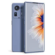 Custodia Silicone Ultra Sottile Morbida 360 Gradi Cover YK5 per Xiaomi Mi Mix 4 5G Grigio Lavanda