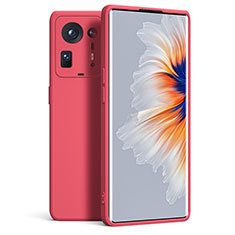 Custodia Silicone Ultra Sottile Morbida 360 Gradi Cover YK5 per Xiaomi Mi Mix 4 5G Rosso