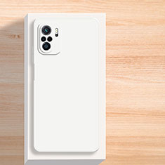 Custodia Silicone Ultra Sottile Morbida 360 Gradi Cover YK5 per Xiaomi Poco F3 5G Bianco