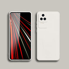 Custodia Silicone Ultra Sottile Morbida 360 Gradi Cover YK5 per Xiaomi Poco F4 5G Bianco