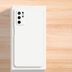 Custodia Silicone Ultra Sottile Morbida 360 Gradi Cover YK5 per Xiaomi POCO M3 Pro 5G Bianco