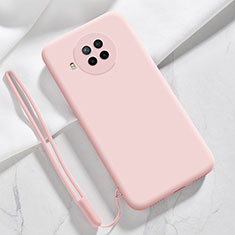 Custodia Silicone Ultra Sottile Morbida 360 Gradi Cover YK6 per Xiaomi Mi 10i 5G Oro Rosa